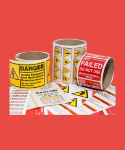 Permanent polyester base label