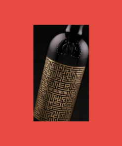 Raised spot uv foil label