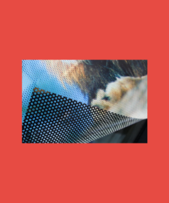 perforated vinyl window graphics