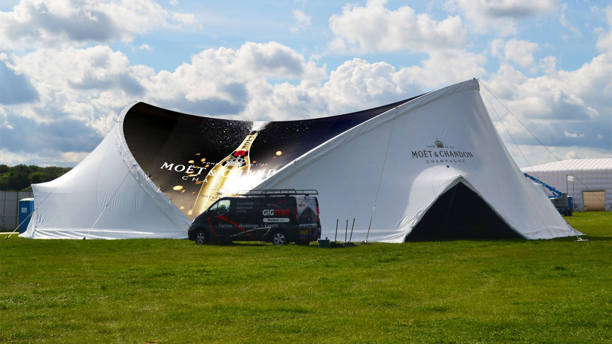 When and where your business needs a printed tent