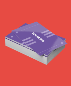 Semi gloss standard business card