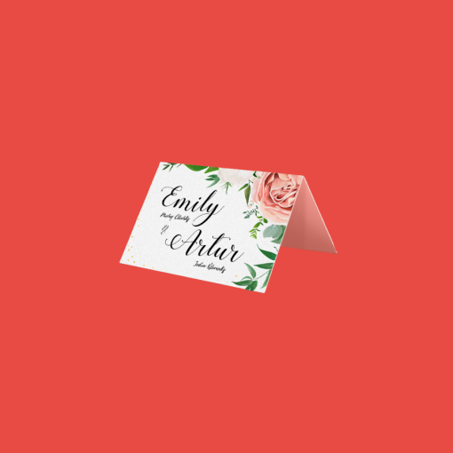Thick standard greeting card