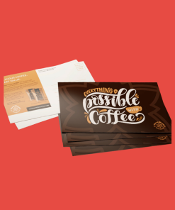 Glossy standard postcard