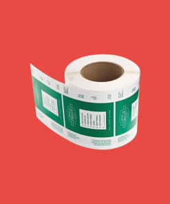 Permanent paper base matte label