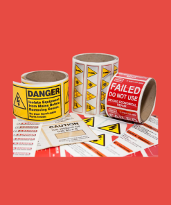 Permanent polyester base label