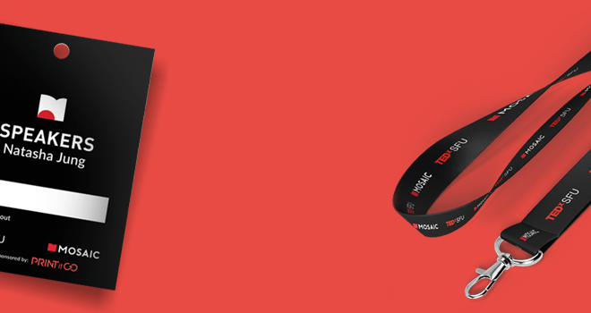 CONVENTIONS NAME BADGES LANYARDS