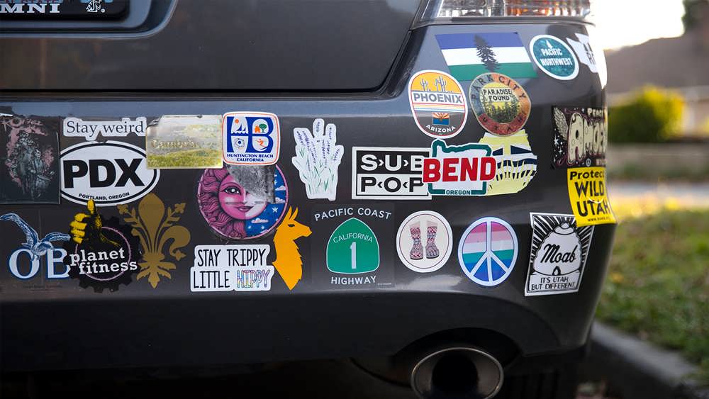 How to design your own bumper sticker